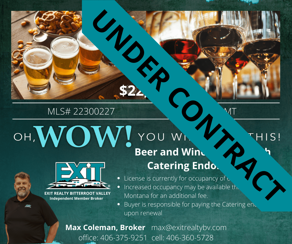 Nhn Nsn Beer and Wine License Under Contract!